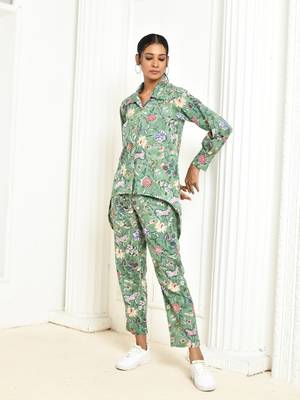 Dhanvi handprinted cotton co-ord set women 4