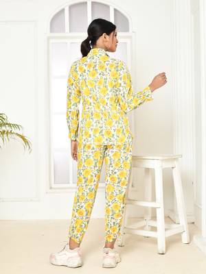 Elaura handprinted cotton co-ord sets women 2