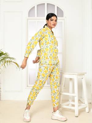 Elaura handprinted cotton co-ord sets women 3