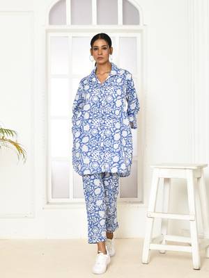 Eiley handprinted cotton co-ord set women 1