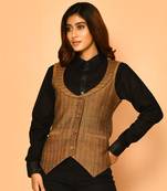 Kyra handloom women's cotton jacket