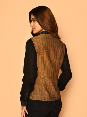 Kyra handloom women's cotton jacket 4