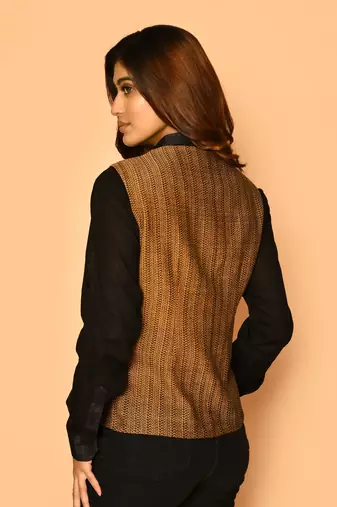 Kyra handloom women's cotton jacket