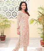 Printed Cotton Kurta with Pant