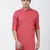 Vm Men'S Maroon Cotton Blend Kurta