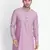Vm Purple Cotton Blend Kurta