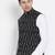 Vastramay men's light blue pure cotton nehru jacket