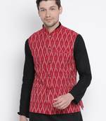 light blue pure cotton nehru jacket