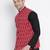 Vastramay men's light blue pure cotton nehru jacket
