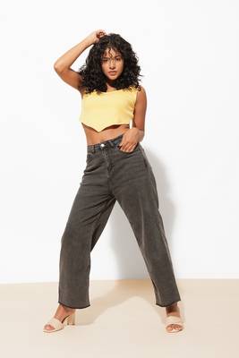 Urban sundari red cotton crop top pack of 1 1