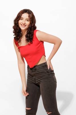 Urban sundari yellow cotton crop top pack of 1 4