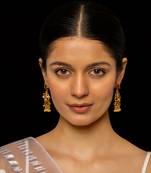 Multi coloured earrings