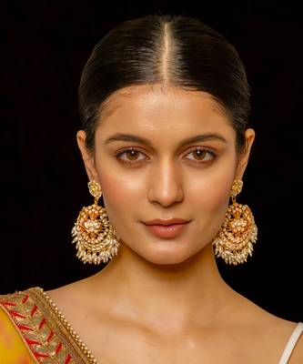 White earrings 1
