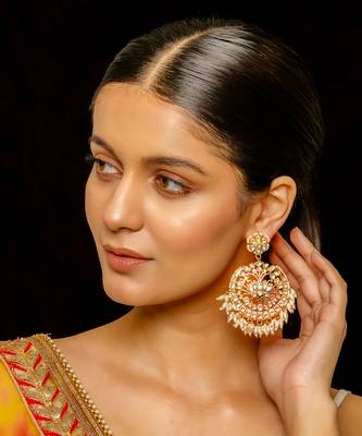 White earrings 2