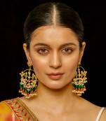 Multi coloured earrings