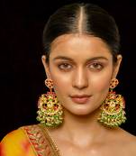 Multi coloured earrings