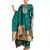 Rama Paithani silk blend Unstitched Dress Material