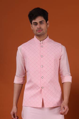 Shiwam ethnix linen cotton jacket -udaipur collection