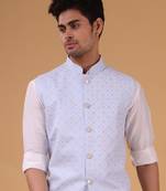 linen cotton jacket -udaipur collection