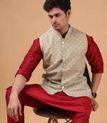 linen cotton jacket -udaipur collection