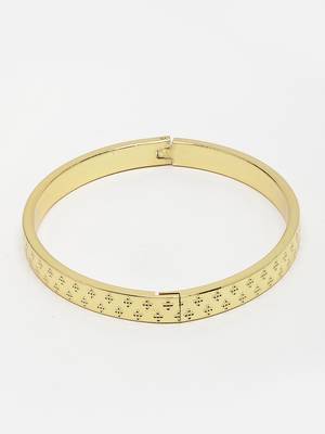 Men gold-plated stainless steel  kada bracelet 3