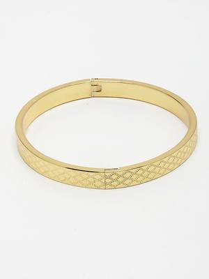 Men gold-plated stainless steel  kada bracelet 3
