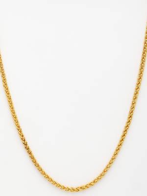 Men gold-plated stainless steel chain 3