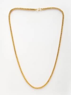 Men gold-plated stainless steel chain 3