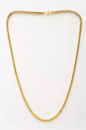 Men gold-plated stainless steel chain