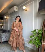 Designer handwork silk suit sets for women