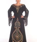 Eleagnt Modern Arabic Kaftan Dress For Women Wedding Gown