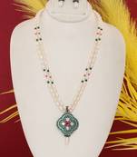 Natural fresh water pearls set from hyderabad