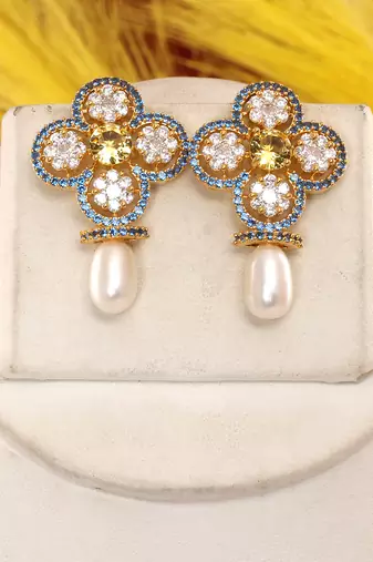 Natural fresh water pearls set from hyderabad