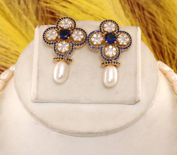 Natural fresh water pearls set from hyderabad 2