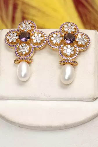 Natural fresh water pearls set from hyderabad