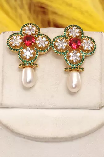 Natural fresh water pearls set from hyderabad