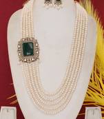 Natural fresh water pearls set from hyderabad
