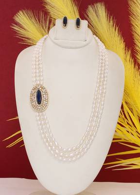 Natural fresh water pearls set from hyderabad 1