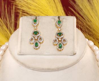 Natural fresh water pearls set from hyderabad 2