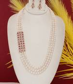 Natural fresh water pearls set from hyderabad