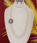 Natural fresh water pearls set from hyderabad