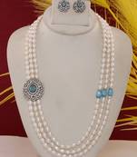 Natural fresh water pearls set from hyderabad