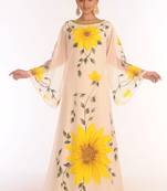 Royal Moroccan Ethnic Maxi Abaya Islamic Kaftan Beach Fancy Modern Floor Length Long Sleeve For Women Dress