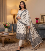  handloom banarasi resham cotton weaved dress material