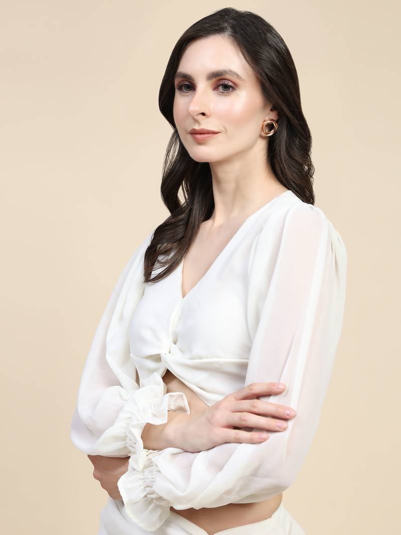 Elegant Georgette Western Dress for Women