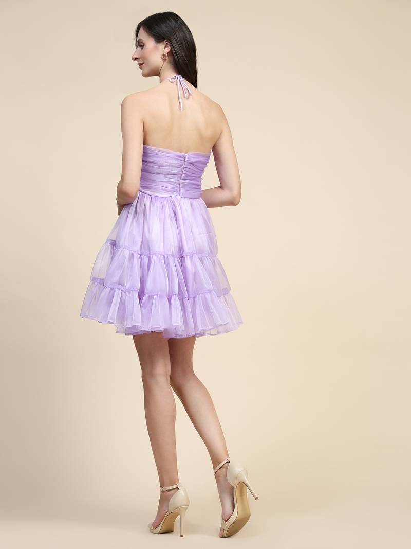 Elegant Tissue Western Dress for Women