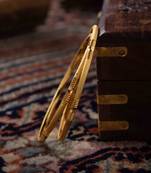 Gold-Plated Bangle Set