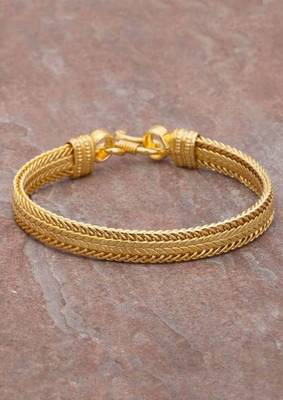 Yellow Gold Plated Bracelet 1