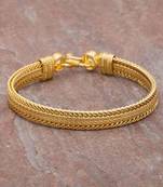 Yellow Gold Plated Bracelet