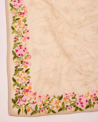 Soft Organza Embroidery Saree & Soft Organza Blouse 5